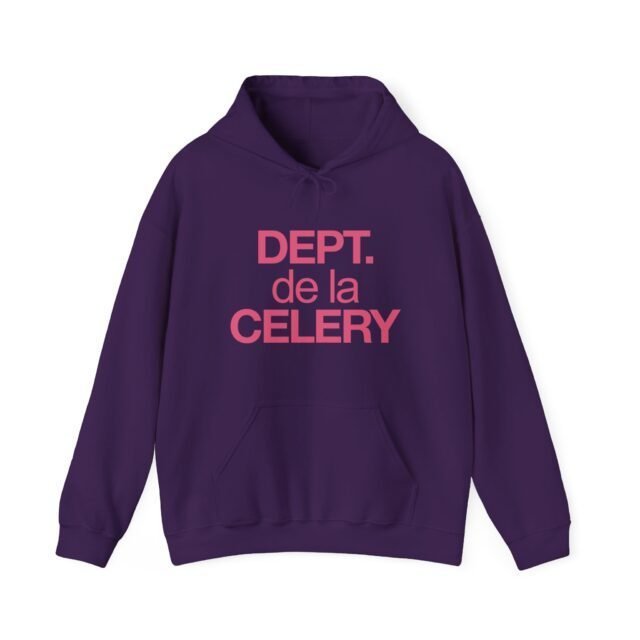 Dept. de la Celery Hoodie in Purple