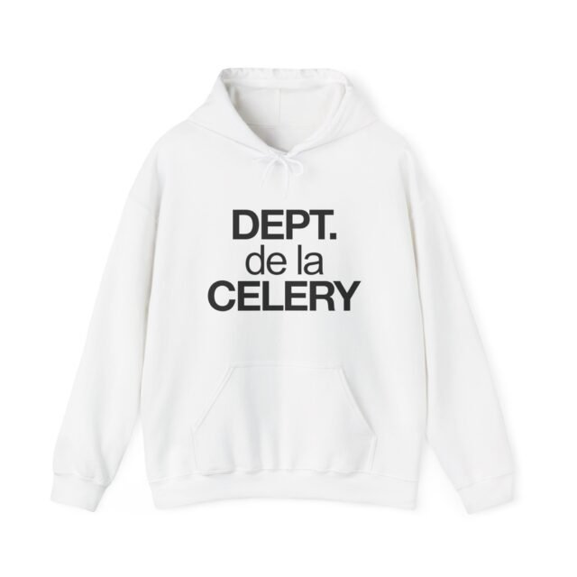 Dept. de la Celery Hoodie in White